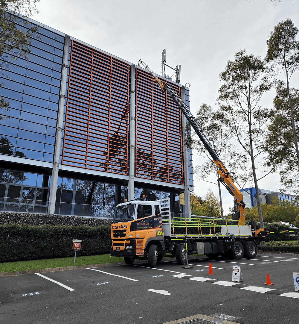 crane truck commercial work